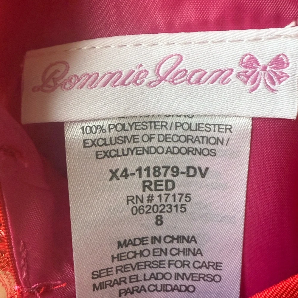Bonnie Jean Red Dress